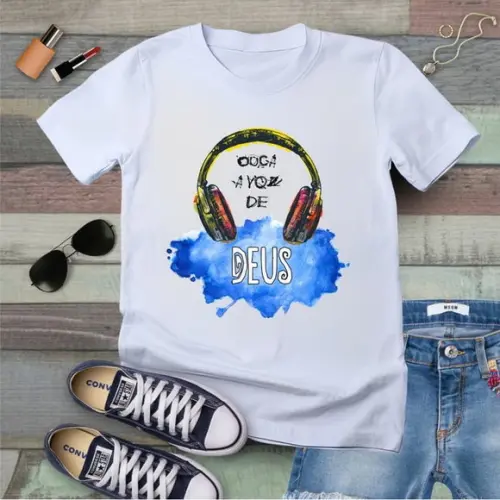 Arquivo Digital (png) Ouça a Voz de Deus Evangélica Azul