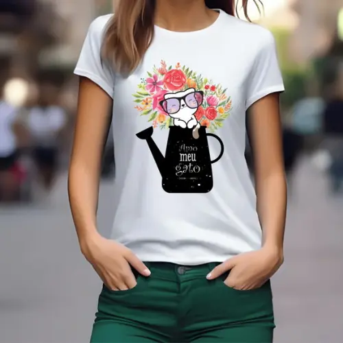 Camiseta Gato Gata