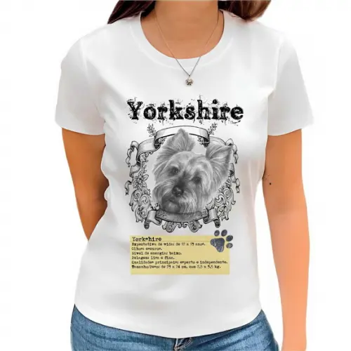 Camiseta Yorkshsire T-shirt com Ficha Técnica