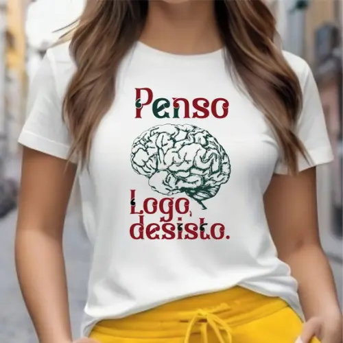 Camiseta Engraçada Frase