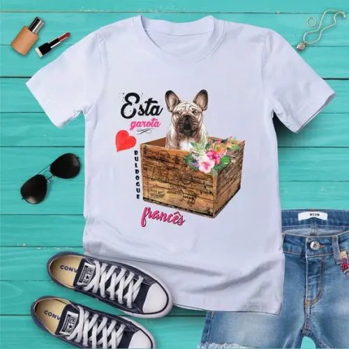 Camiseta Buldogue Francês Mãe de Bulldog