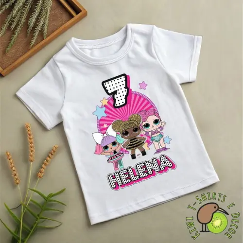 Camiseta Infantil Lol Surprise