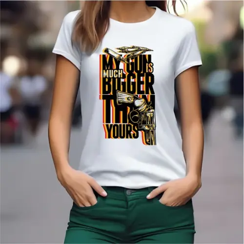 Camiseta Estampada Feminina