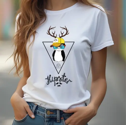 Camiseta Hipster Feminina