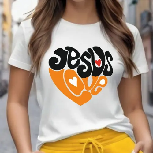 Camiseta Gospel Baby Look Jesus