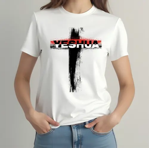 Baby Look Gospel Camiseta Jesus Yeshua