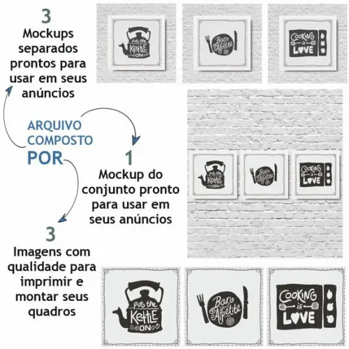 Imagens Cozinha Gourmet para Fazer Seus Quadros Decorativos
