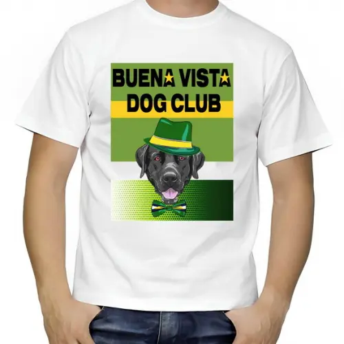 Camiseta Engraçada Amo Dog Club