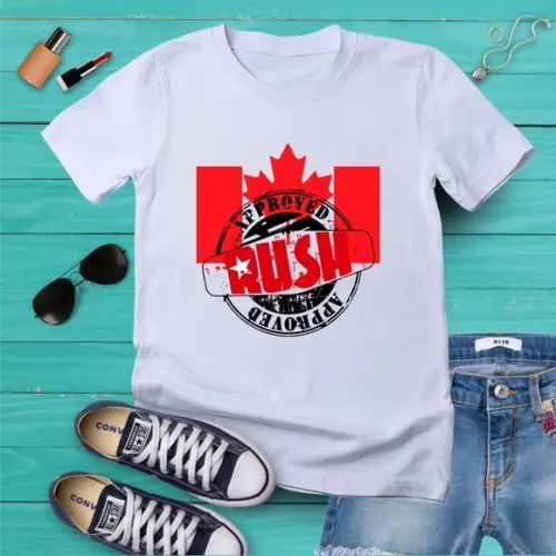 Camiseta Banda Rush Música Rock Show Blusa T-shirt