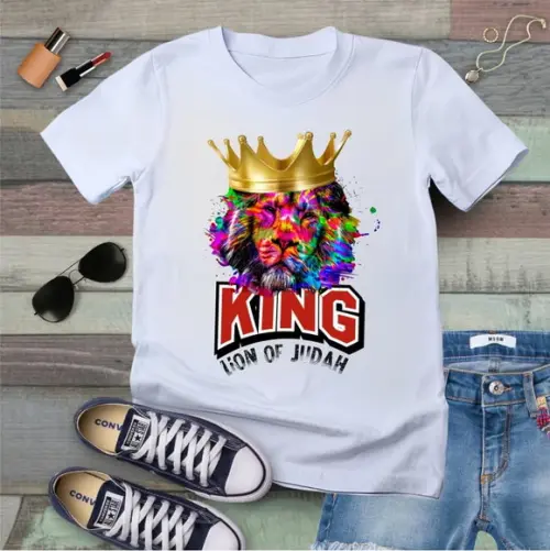T-shirt Leão de Judá Camiseta Jesus Evangélica Gospel