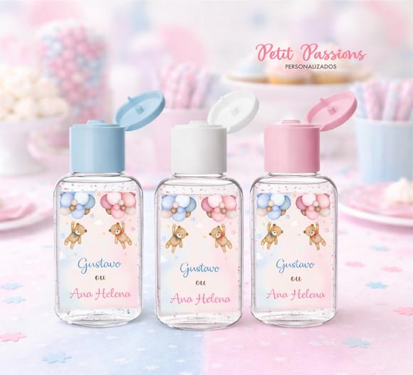Álcool Gel Chá Revelação - Giovanna Baby - Lembrancinha