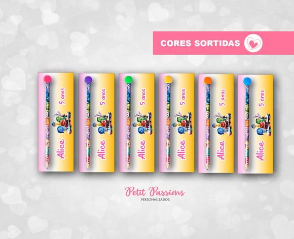 Card com Lápis Divertidamente 2 - Pompom