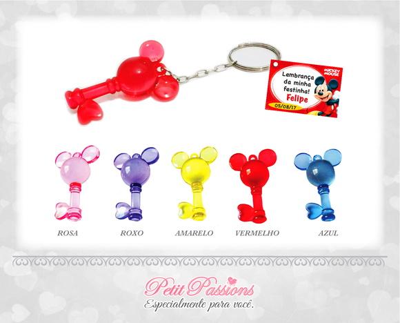 Chaveiro Mickey Mouse