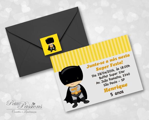 Convite Batman