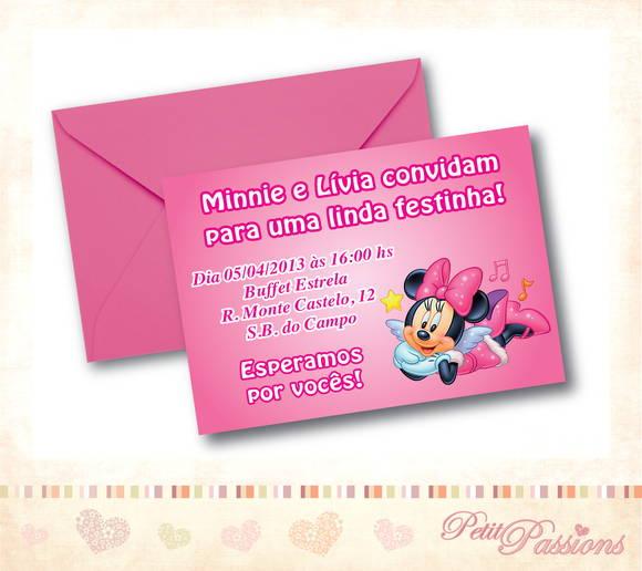 Convite Minnie Música