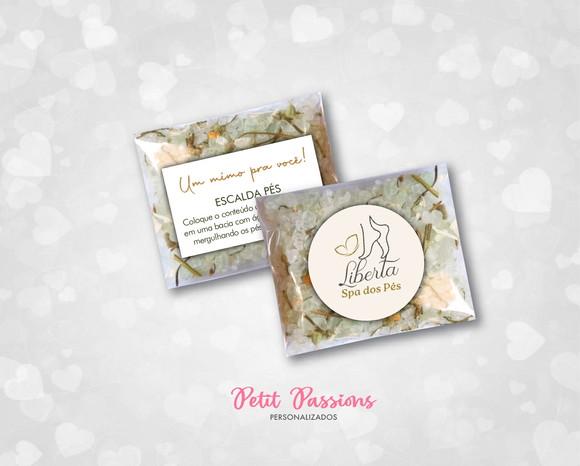 Escalda Pés Personalizado - Camomila - 25 Gramas