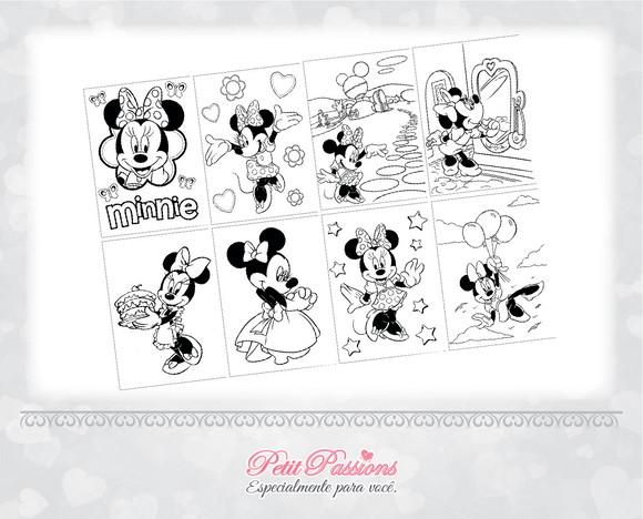 Kit para Colorir - Minnie