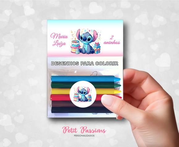 Kit para Colorir - Stitch