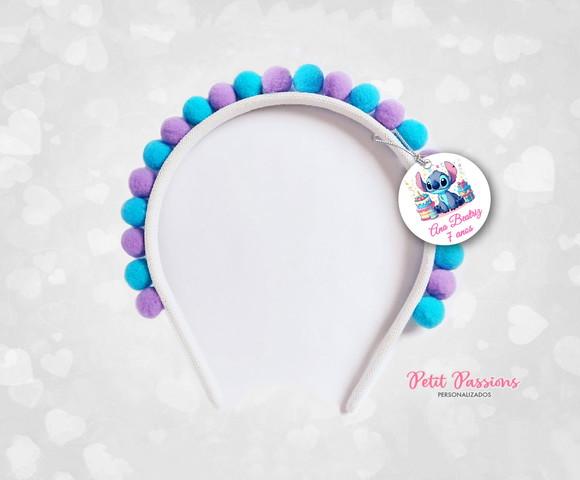 Lembrancinha Tiara Pompom Stitch