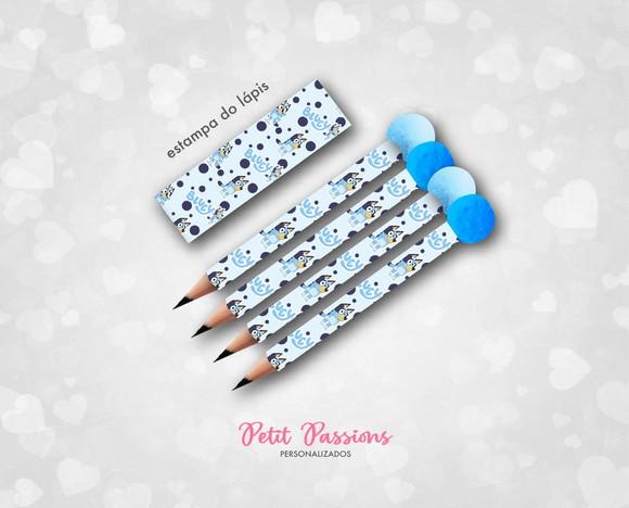 Mini Lápis Bluey - Pompom