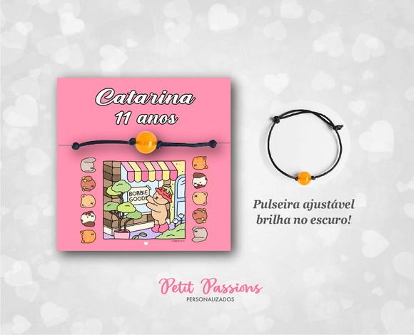 Pulseira Bobbie Goods - Brilha no Escuro - Lembrancinha