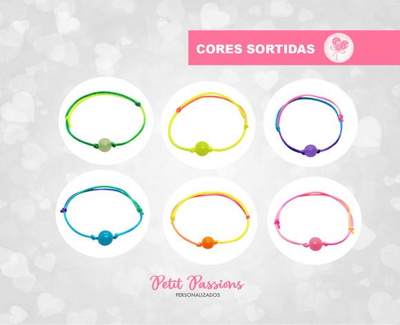 Pulseira Brilha Escuro - Lembrança Super Mário