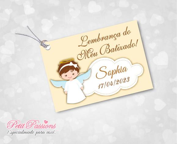 Tag Batizado - Menina