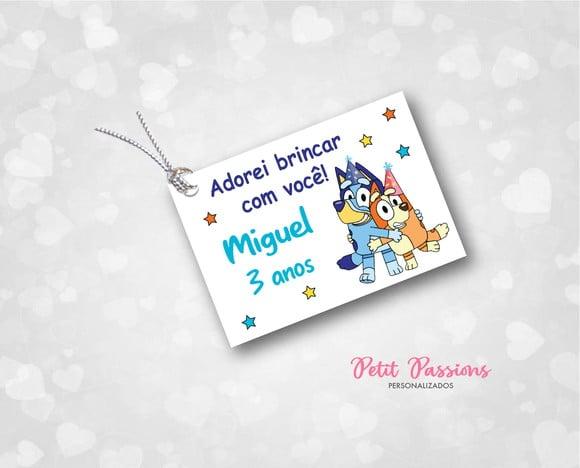 Tag Personalizado - Bluey