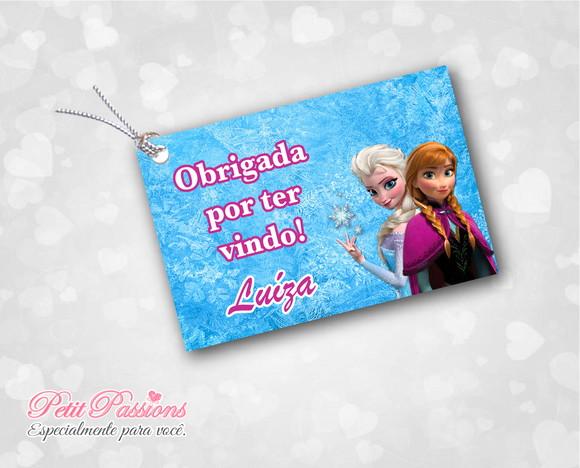 Tag Personalizado - Frozen