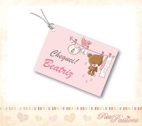 Tag Personalizado - Menina