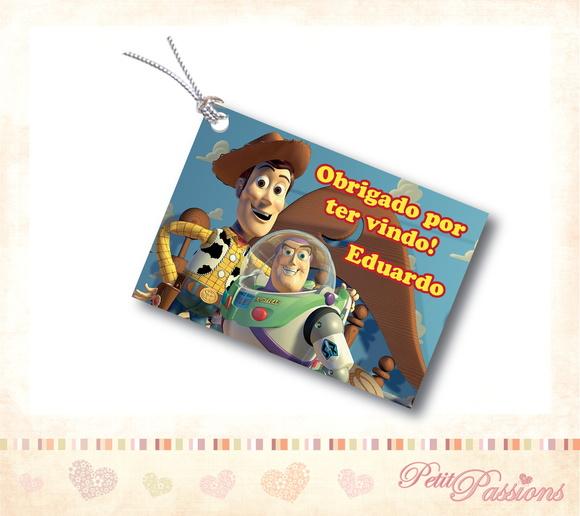 Tag Personalizado - Toy Story