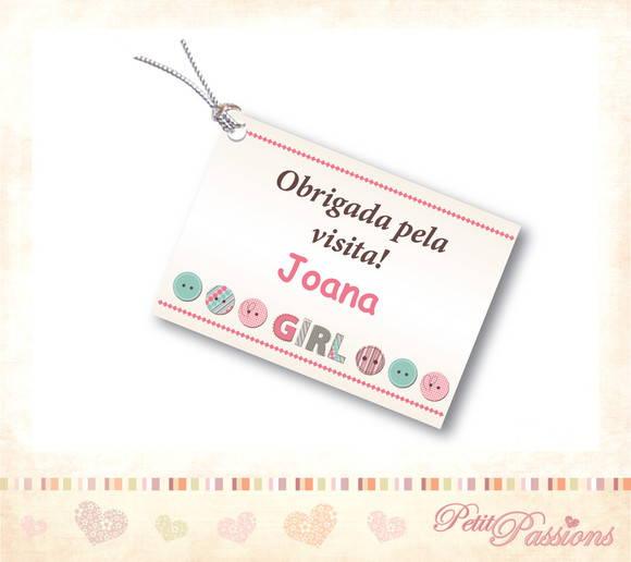 Tag Personalizado - Girl