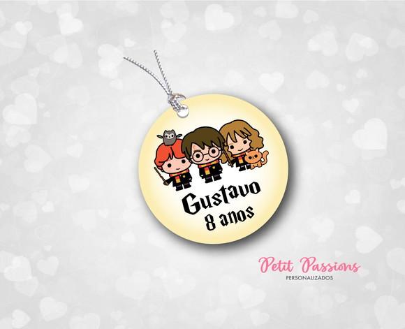 Tag Redonda 4,8 cm - Harry Potter