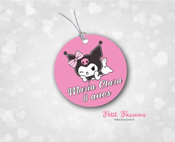 Tag Redonda 4,8 cm - Kuromi