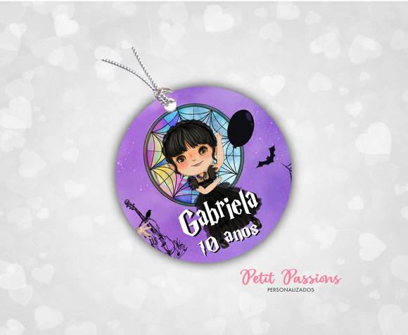 Tag Redonda 4,8 cm - Wandinha
