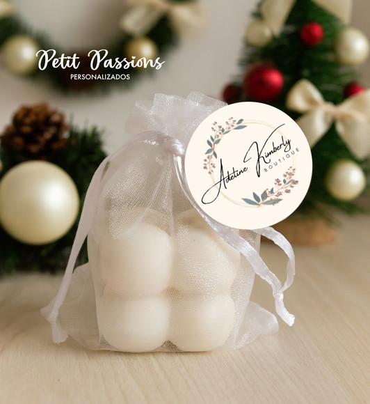 Vela Aromática Mini Bubble Personalizada