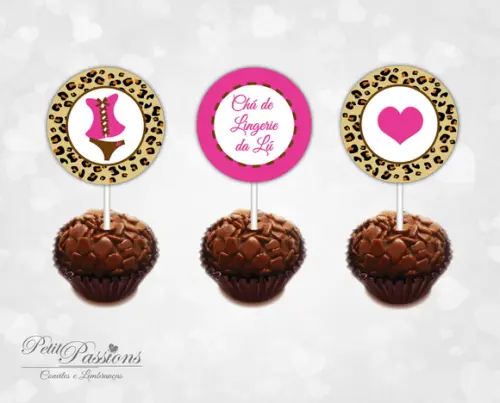 36 Toppers - Chá de Lingerie Oncinha