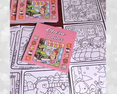 Bloquinho para Colorir - Bobbie Goods