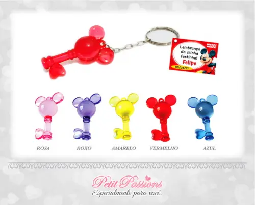 Chaveiro Mickey Mouse