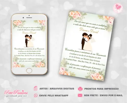 Convite Digital Casamento