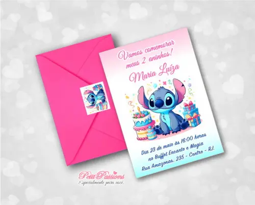 Convite Stitch
