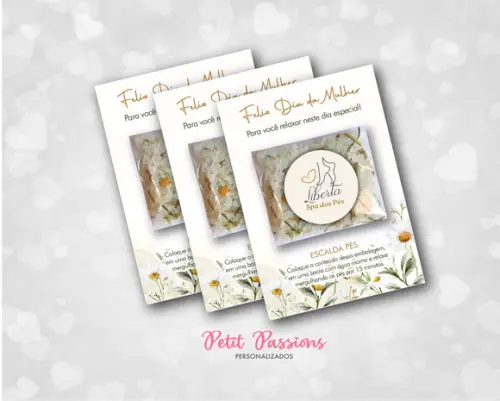 Escalda Pés Personalizado - Camomila - 25 Gramas