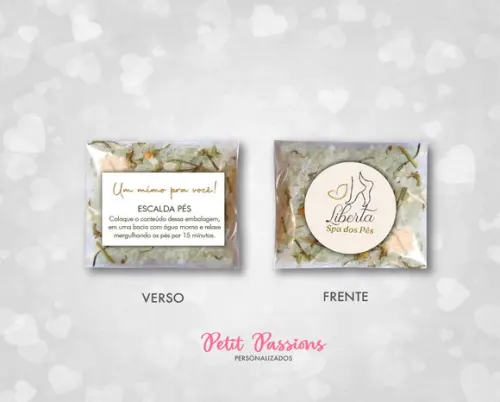 Escalda Pés Personalizado - Camomila - 25 Gramas
