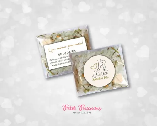 Escalda Pés Personalizado - Camomila - 25 Gramas