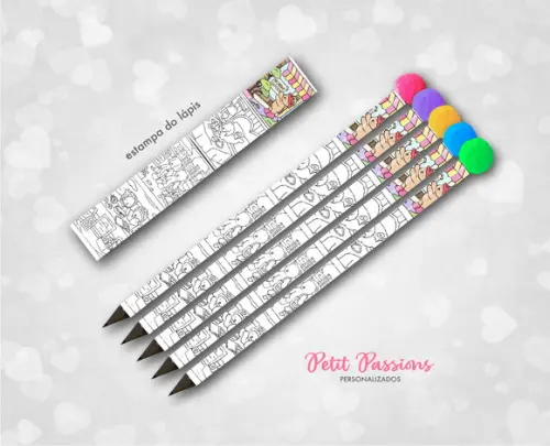 Lápis Bobbie Goods Pompom - 40 Unidades