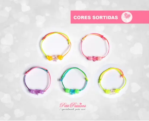 Pulseira Brilha no Escuro - Lembrancinha Festa Neon