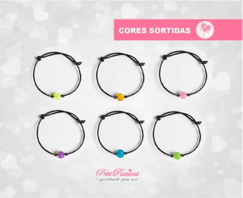 Pulseira para Lembrancinhas - Brilha no Escuro
