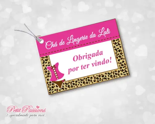 Tag - Chá de Lingerie Oncinha