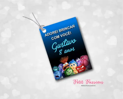 Tag - Divertidamente 2 - Azul