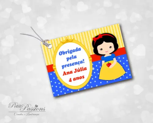 Tag Branca de Neve - Baby